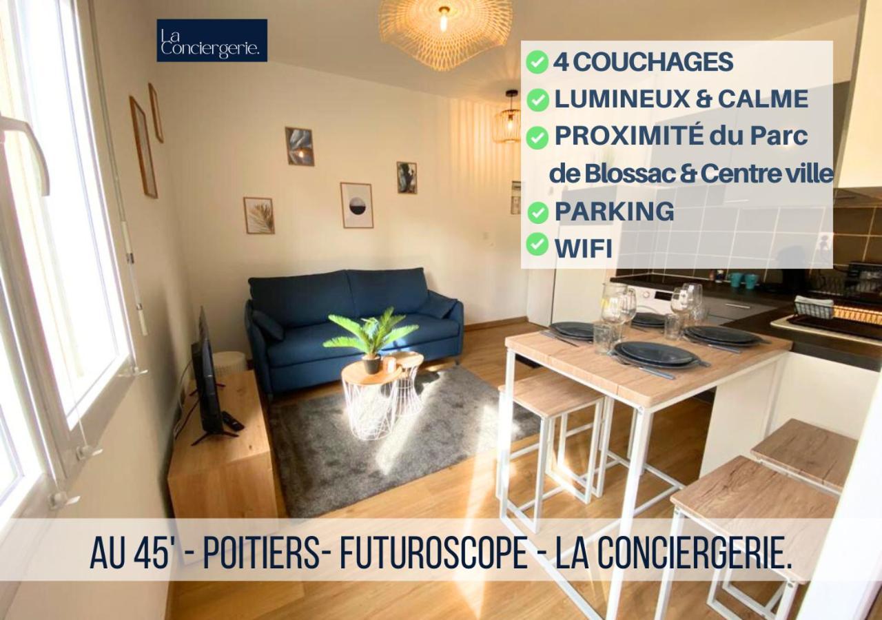 Apartmán Au 45' - Poitiers - Futuroscope - La Conciergerie Exteriér fotografie